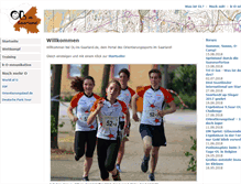Tablet Screenshot of ol-im-saarland.de